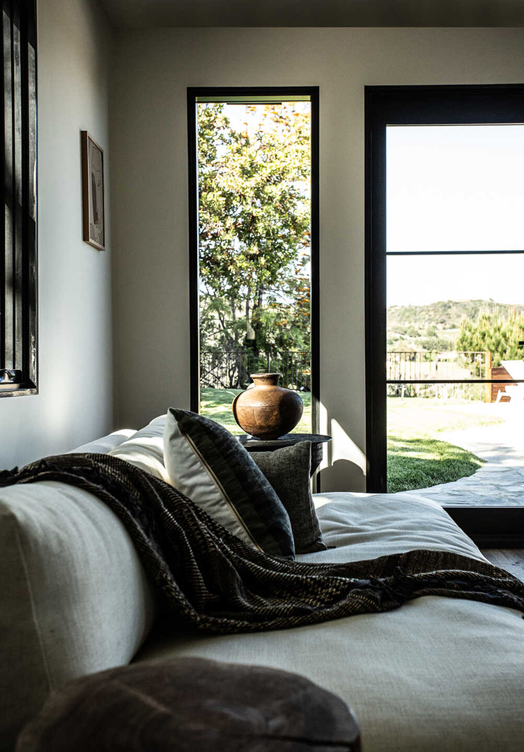 Reimagined Home In Mandeville Canyon With A Focus On Nature Asks 4 7m Sofa