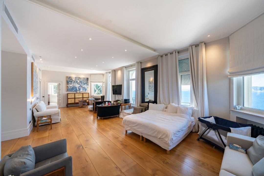 Sean Connery Cap De Nice Villa Master Bedroom