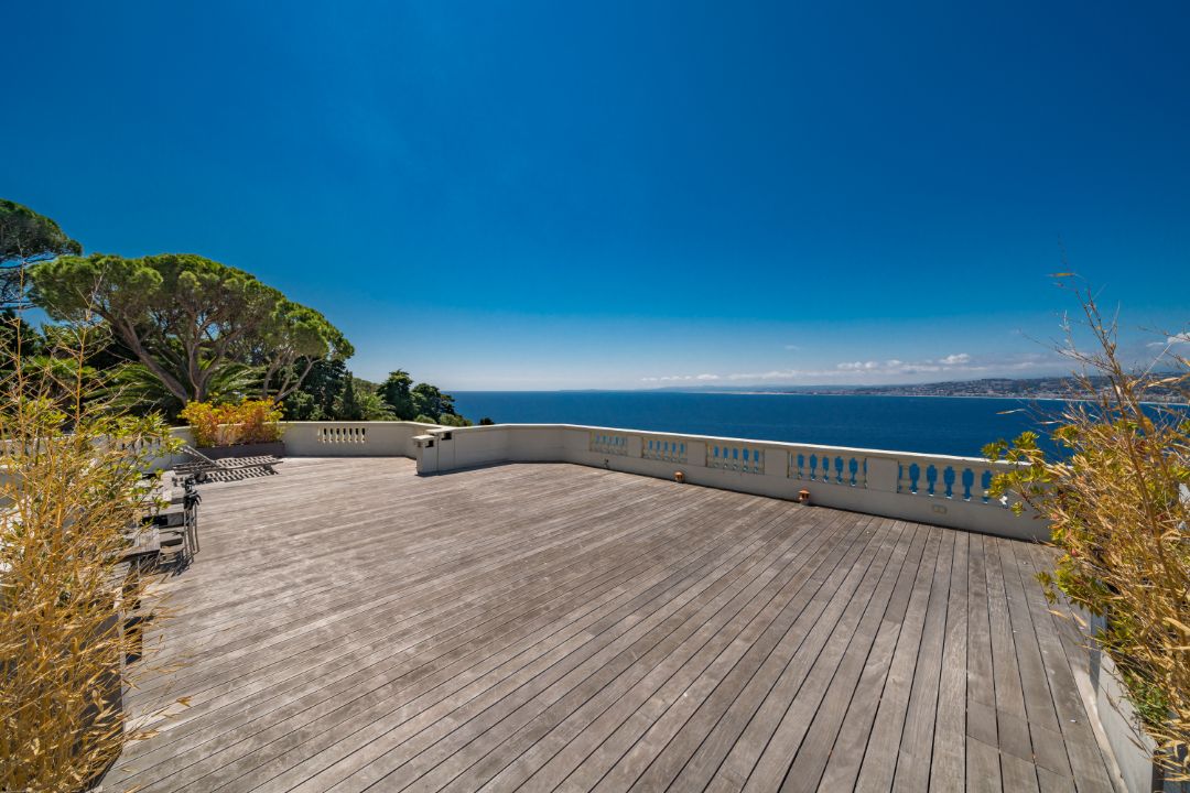 Sean Connery Cap De Nice Villa Terrace