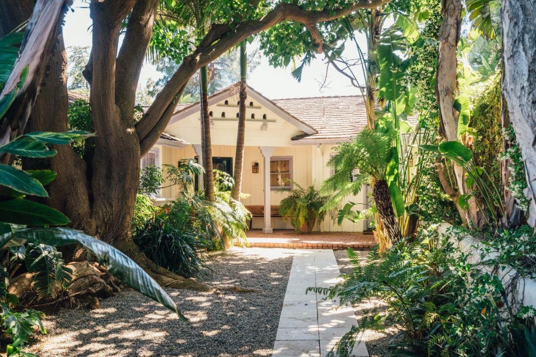Stockard Channing Laurel Canyon Garden Pathway