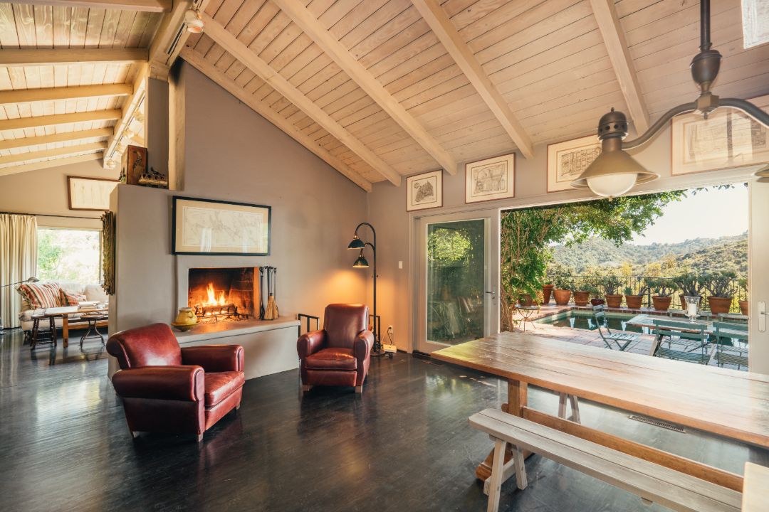 Stockard Channing Laurel Canyon Living Room