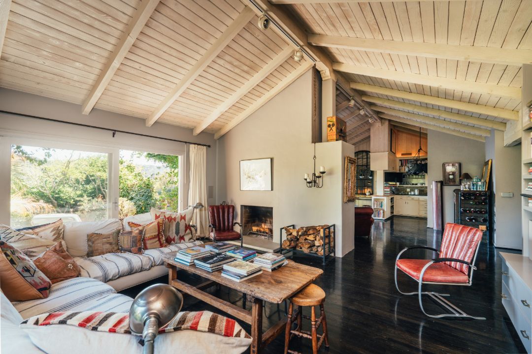 Stockard Channing Laurel Canyon Family Room