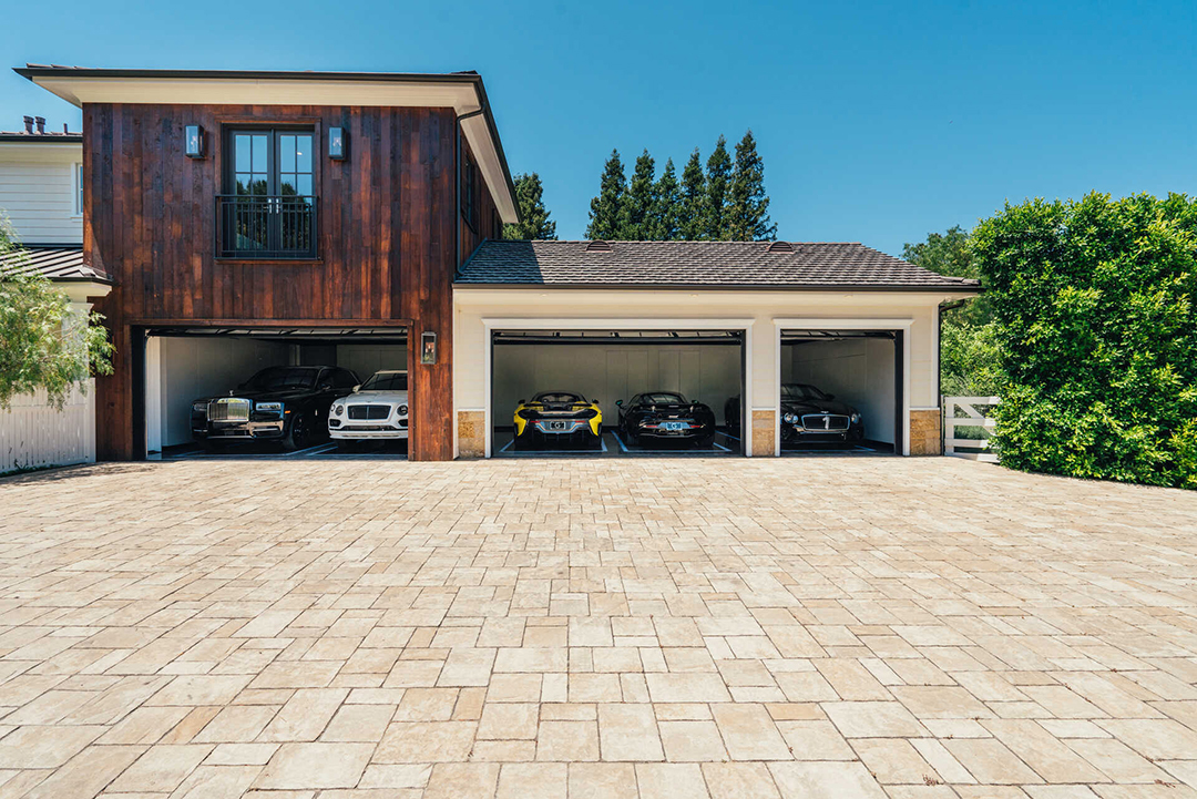 The Weeknds Captivating Hidden Hills Mansion For Sale 25m Garage