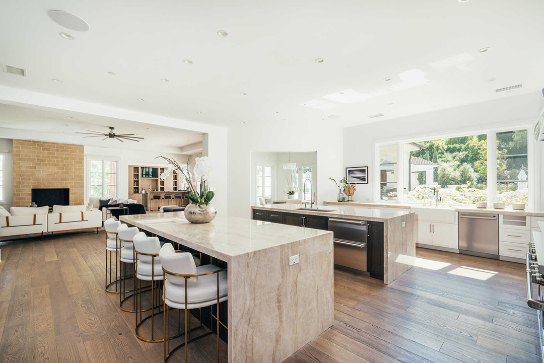 The Weeknds Captivating Hidden Hills Mansion For Sale 25m Kitchen
