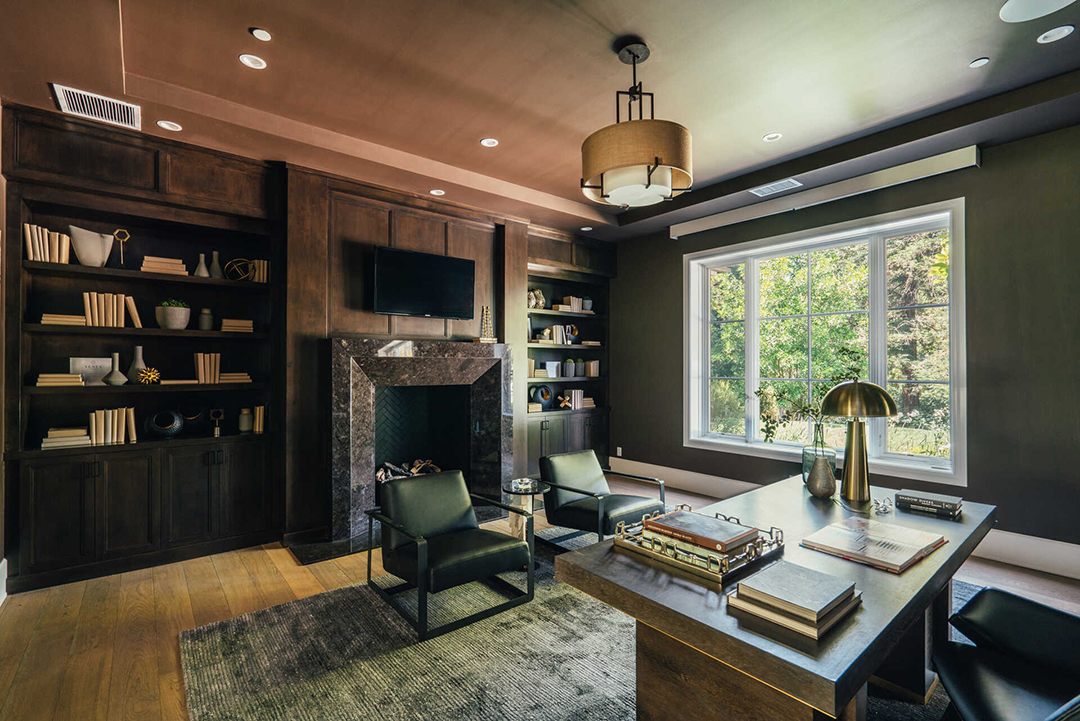 The Weeknds Captivating Hidden Hills Mansion For Sale 25m Office B