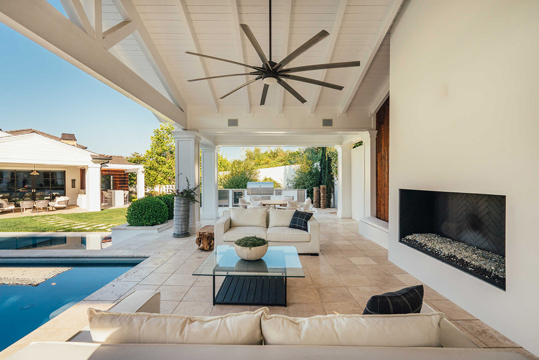 The Weeknds Captivating Hidden Hills Mansion For Sale 25m Patio B