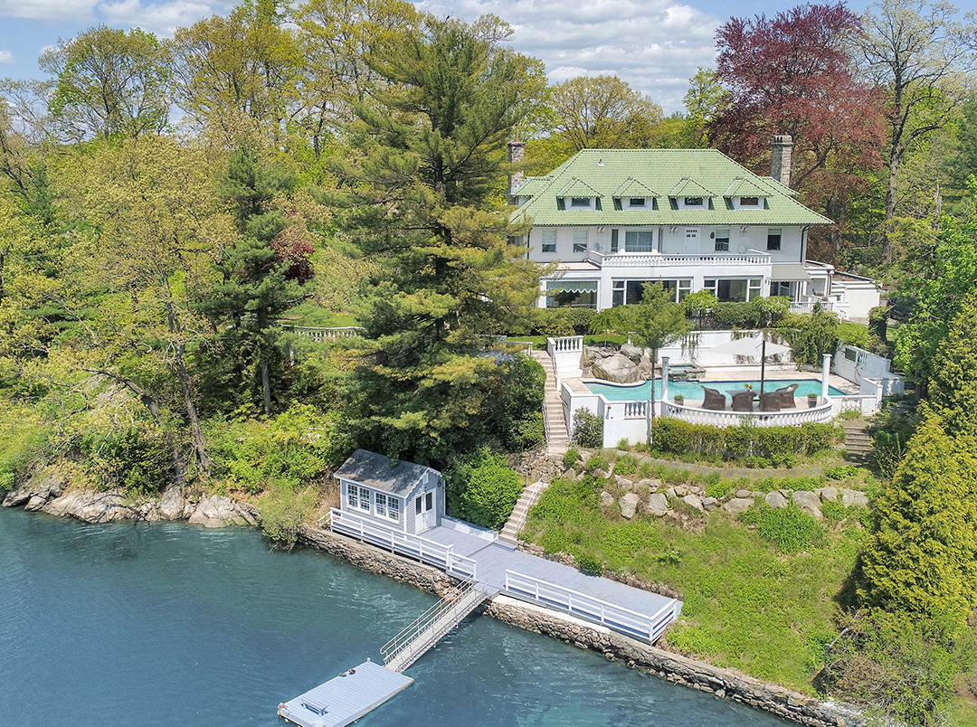 Waterfront Greenwich Home Decked Out For Summer Fun Gets A New Price Tag