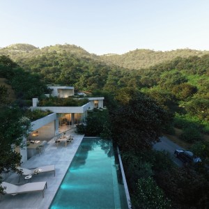 2 2m Modern Oasis Blends Into Nature In The Hills Of Marbella Spain Aerial