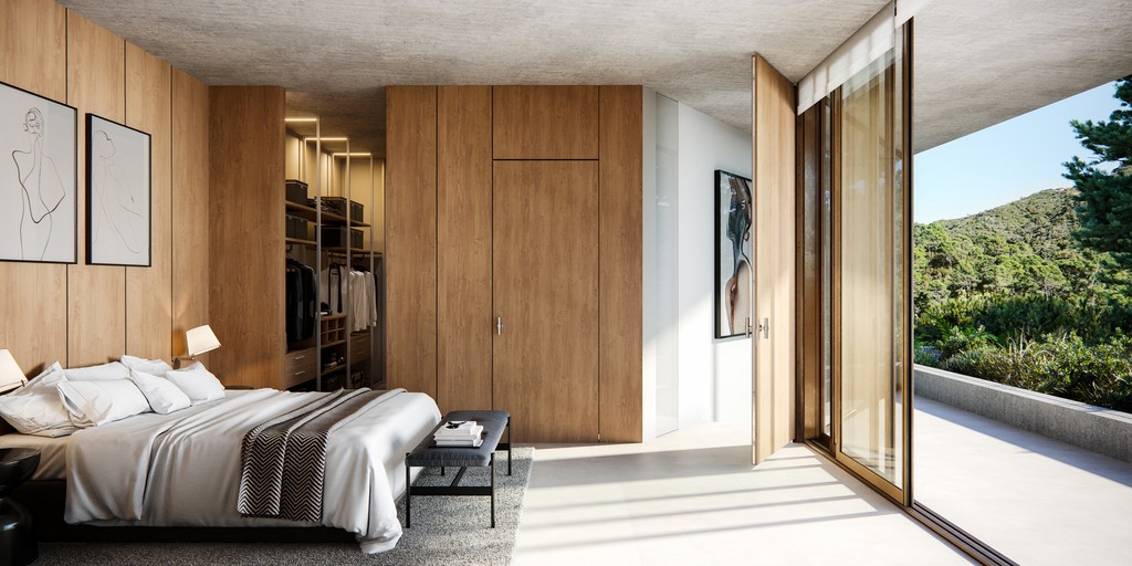 2 2m Modern Oasis Blends Into Nature In The Hills Of Marbella Spain Bedroom
