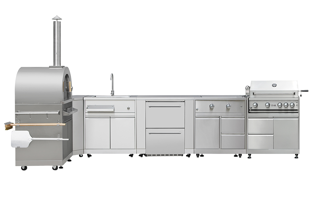 6 Piece Stainless Steel Outdoor Kitchen