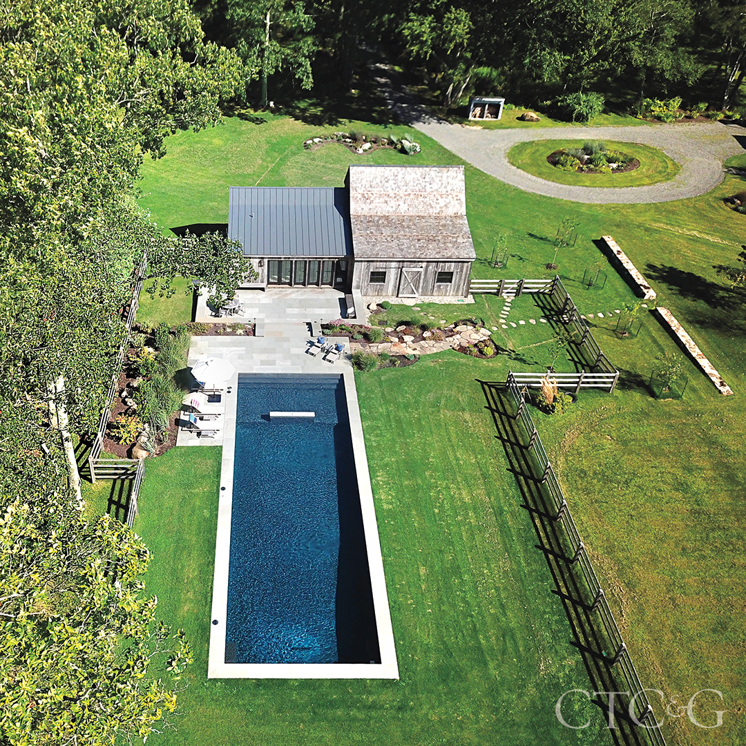 Kent Pool House from Above
