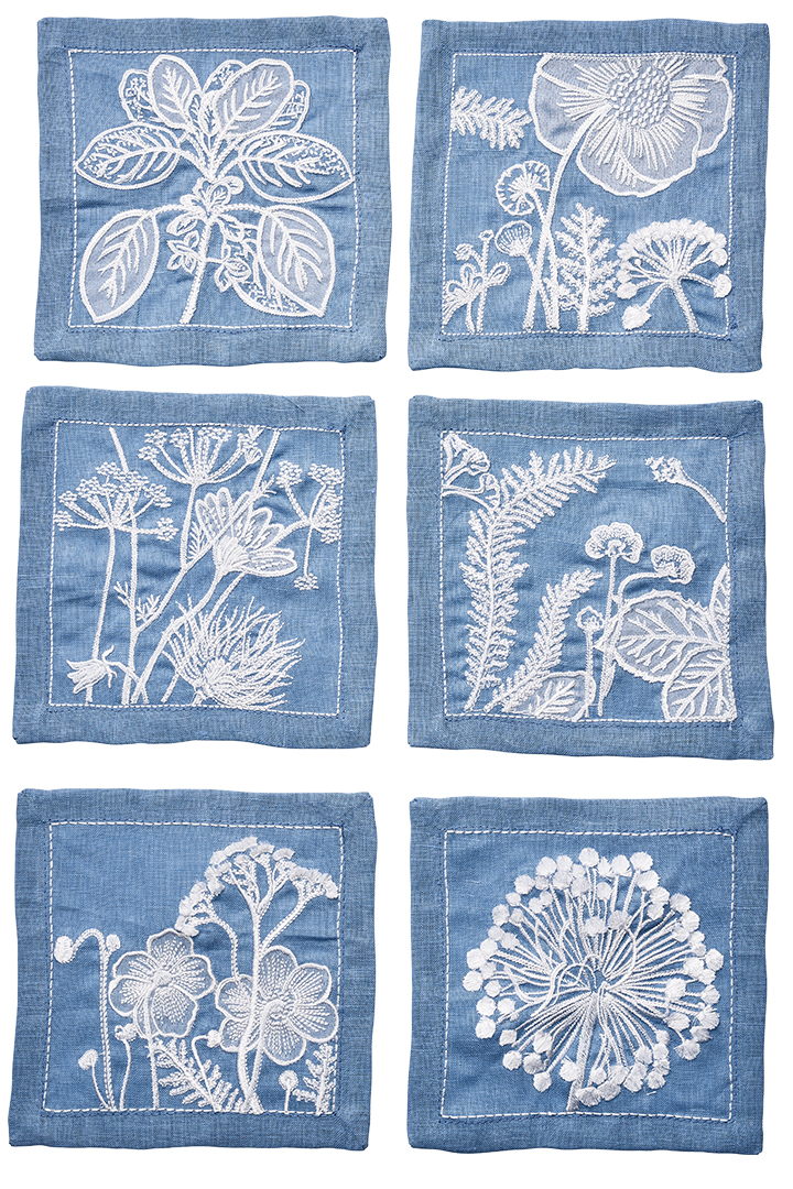 Kim Seybert Linen Cocktail Napkins
