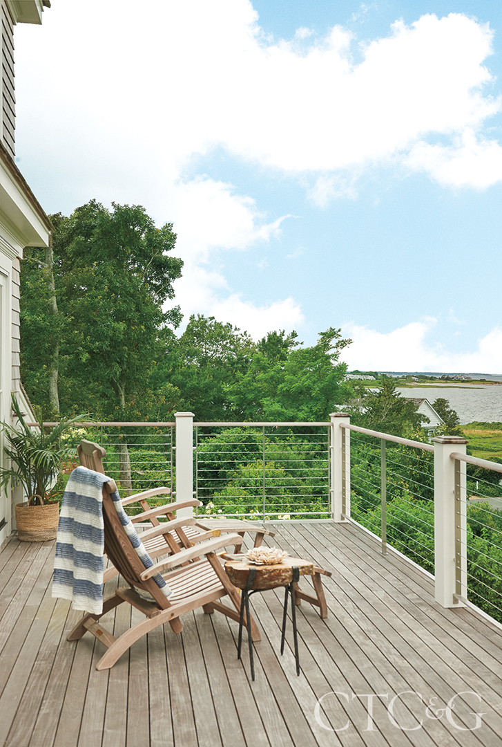 Martha's Vineyard New Construction Bedroom Deck