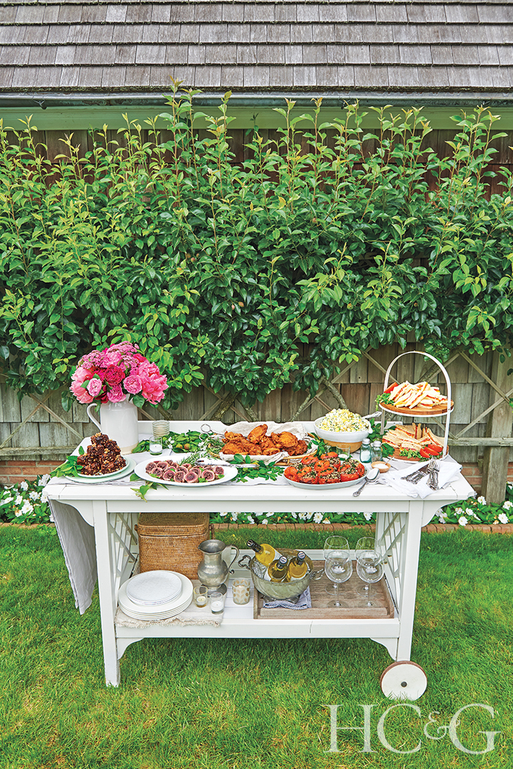 Outdoor Summer Buffet