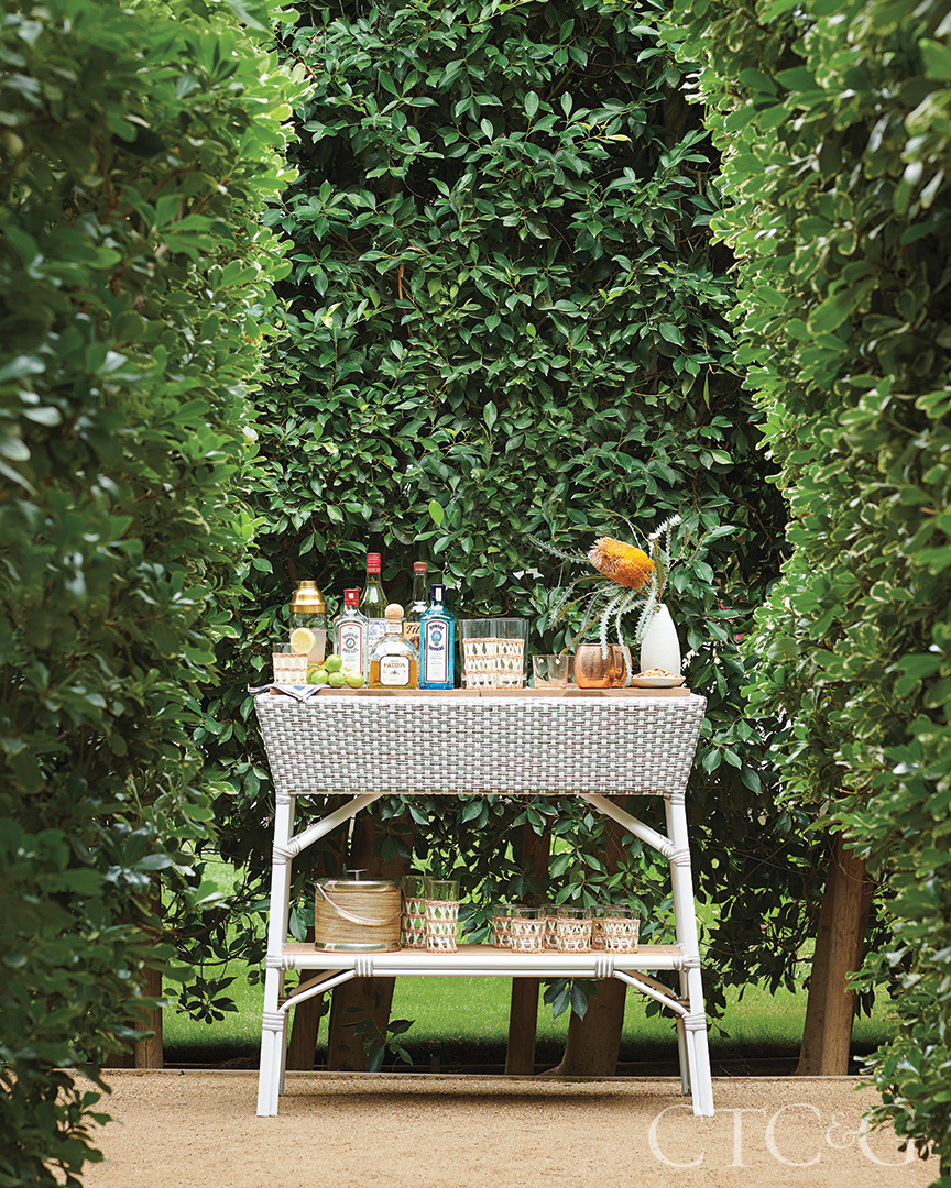 Serena & Lily Outdoor Riviera Barcart