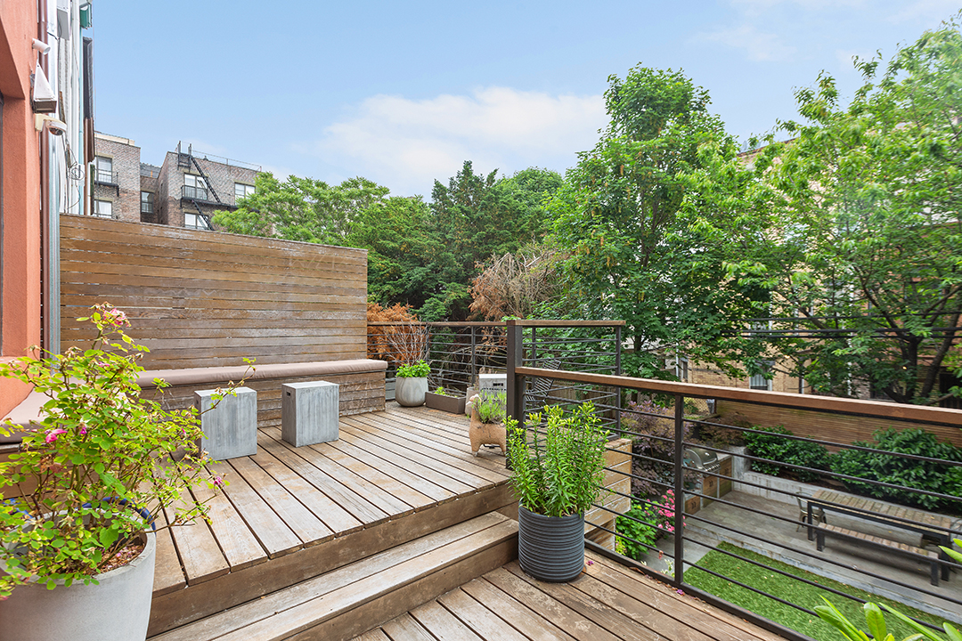 Childrens Book Author Lists A Fairytale Worthy Restored Bed Stuy Brownstone Deck