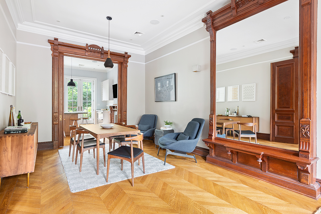 Childrens Book Author Lists A Fairytale Worthy Restored Bed Stuy Brownstone Dining Room