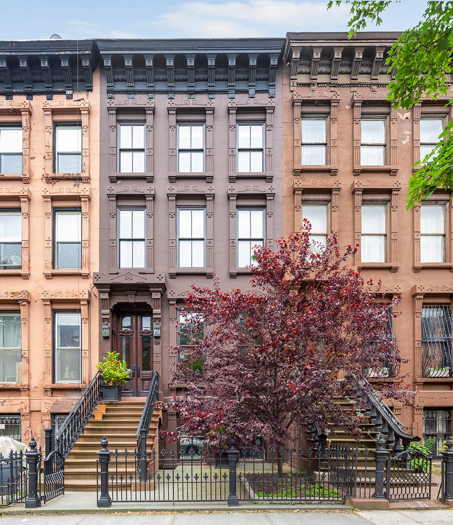 Childrens Book Author Lists A Fairytale Worthy Restored Bed Stuy Brownstone Facade