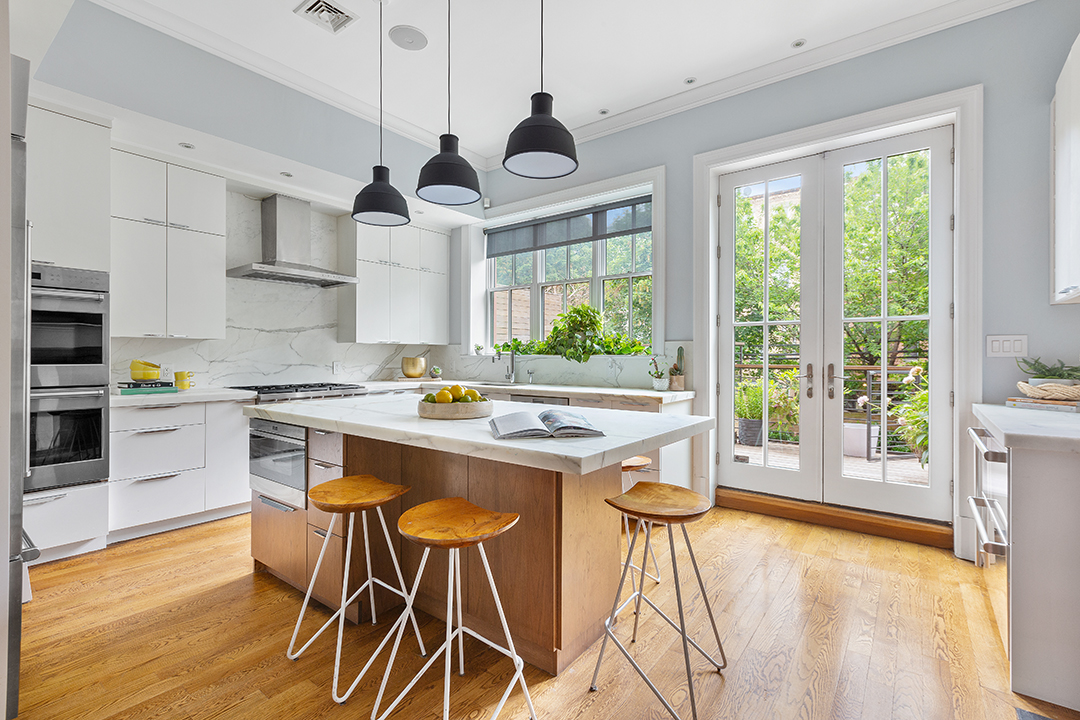 Childrens Book Author Lists A Fairytale Worthy Restored Bed Stuy Brownstone Kitchen