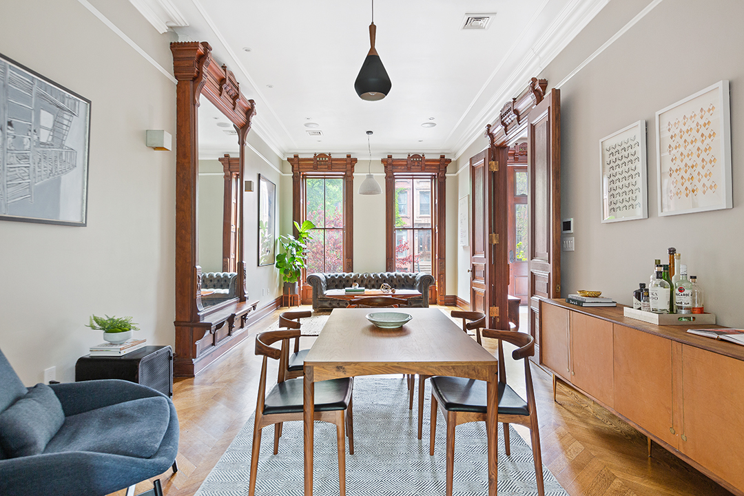 Childrens Book Author Lists A Fairytale Worthy Restored Bed Stuy Brownstone Living Room C