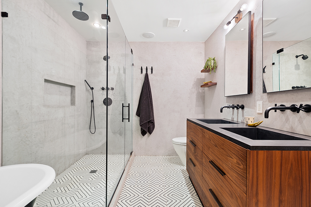 Childrens Book Author Lists A Fairytale Worthy Restored Bed Stuy Brownstone Master Bath