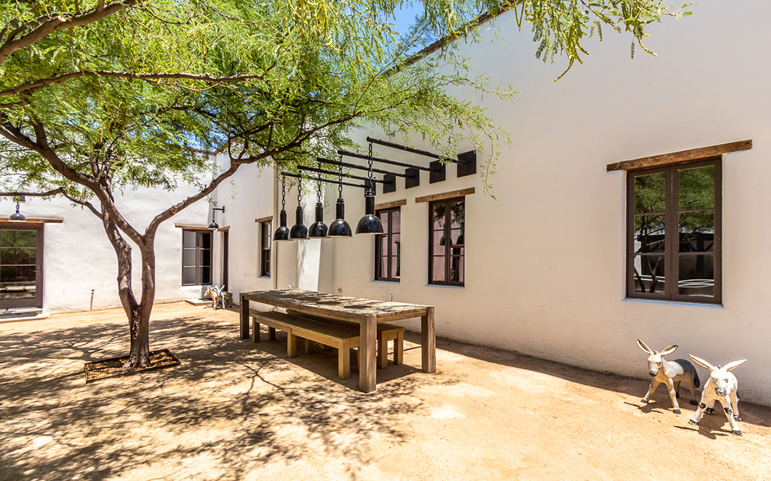 Diane Keaton Lists Exquisite Circa 1879 Adobe Home In Tucson Courtyard