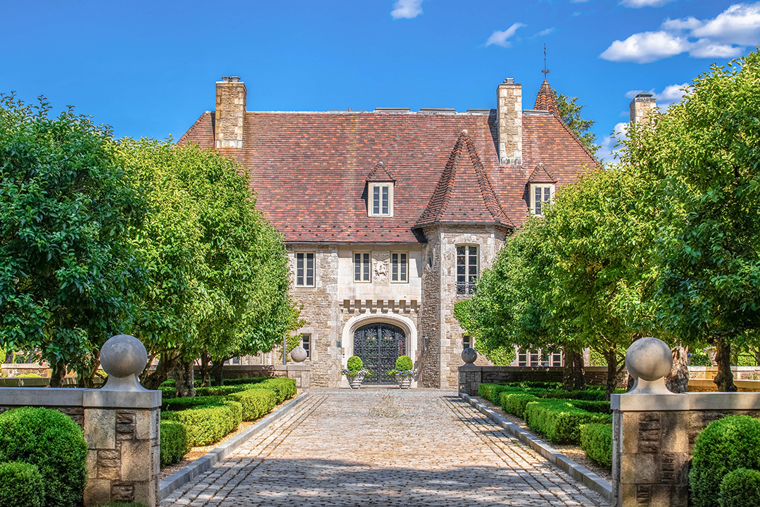 Late Fashion Designer Vince Camutos 1927 Built Greenwich Chateau Is Going To Auction Exterior