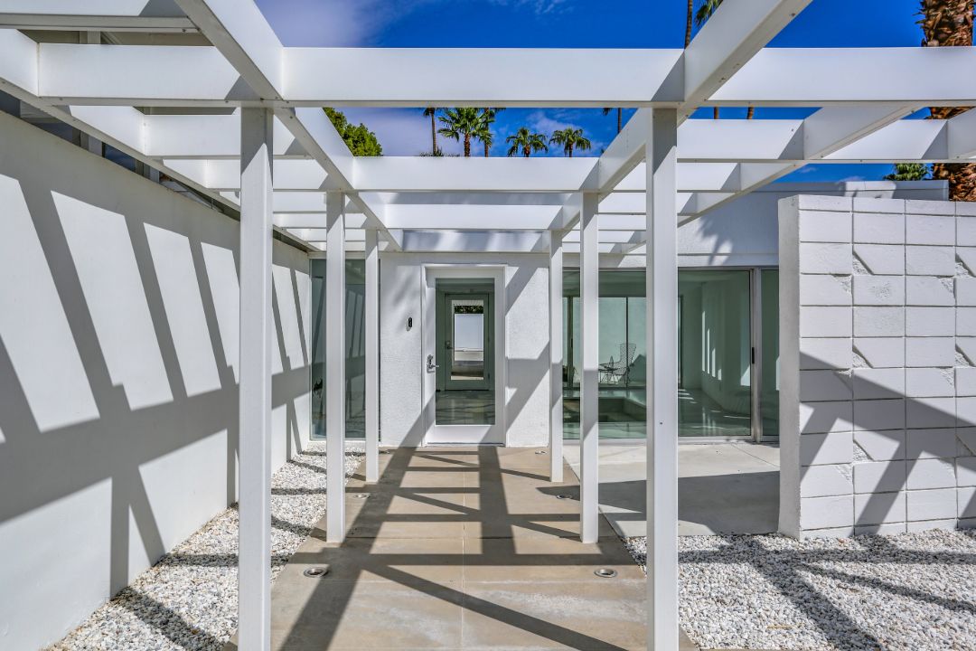 Lawford Kennedy Estate Palm Springs Front Door