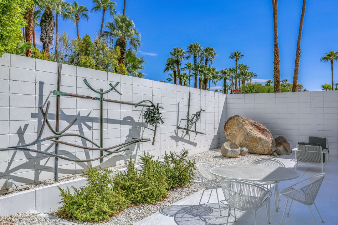 Lawford Kennedy Estate Palm Springs Patio