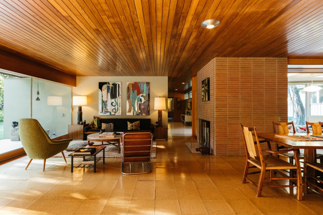 Neutra Case Study 13 Pasadena Open Floor