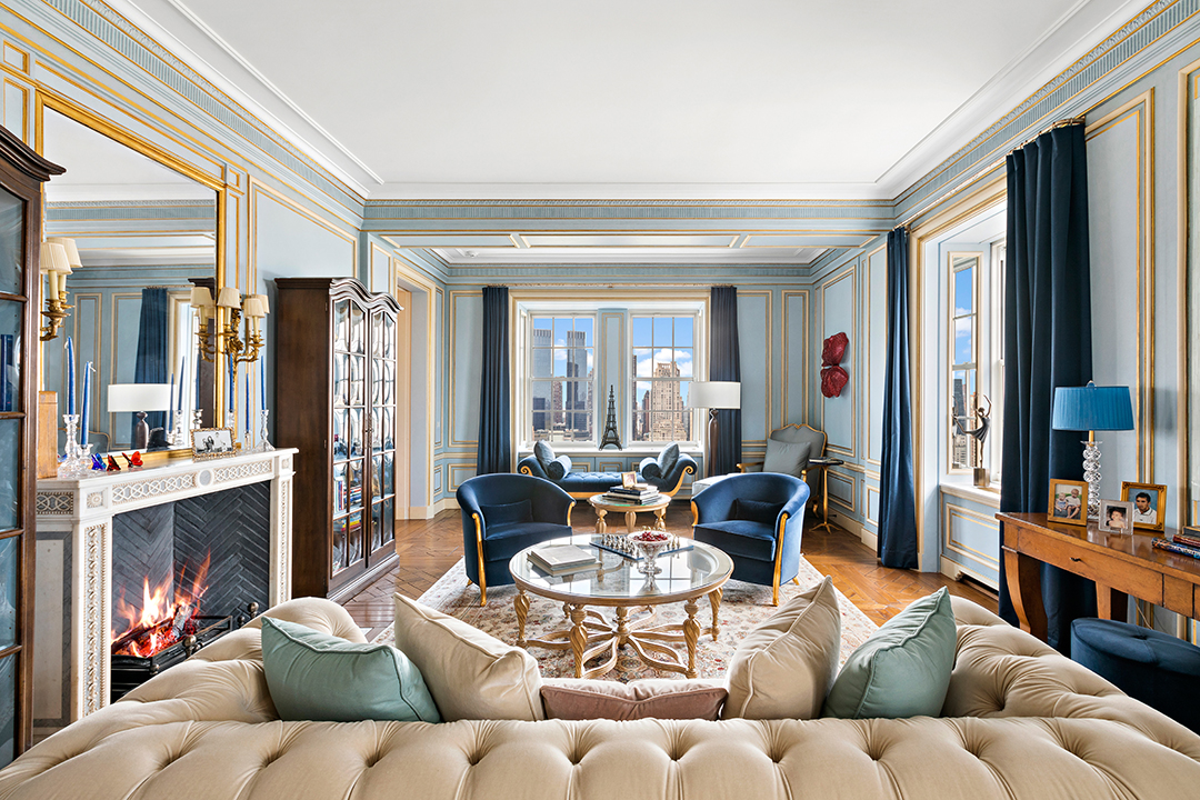 Posh Apartment At The Pierre Offers Iconic Nyc Hotel Living For 15m Blue Room