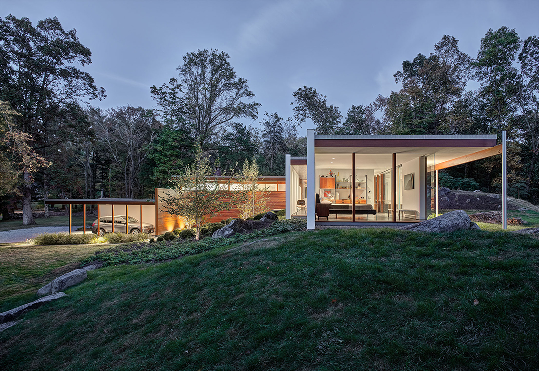 Richard Neutra Glen House Stamford Exterior