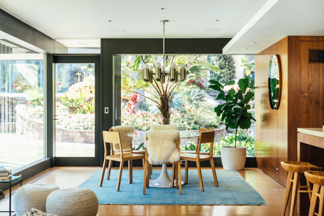 Richard Neutra Pacific Palisades Case Study House Dining Room