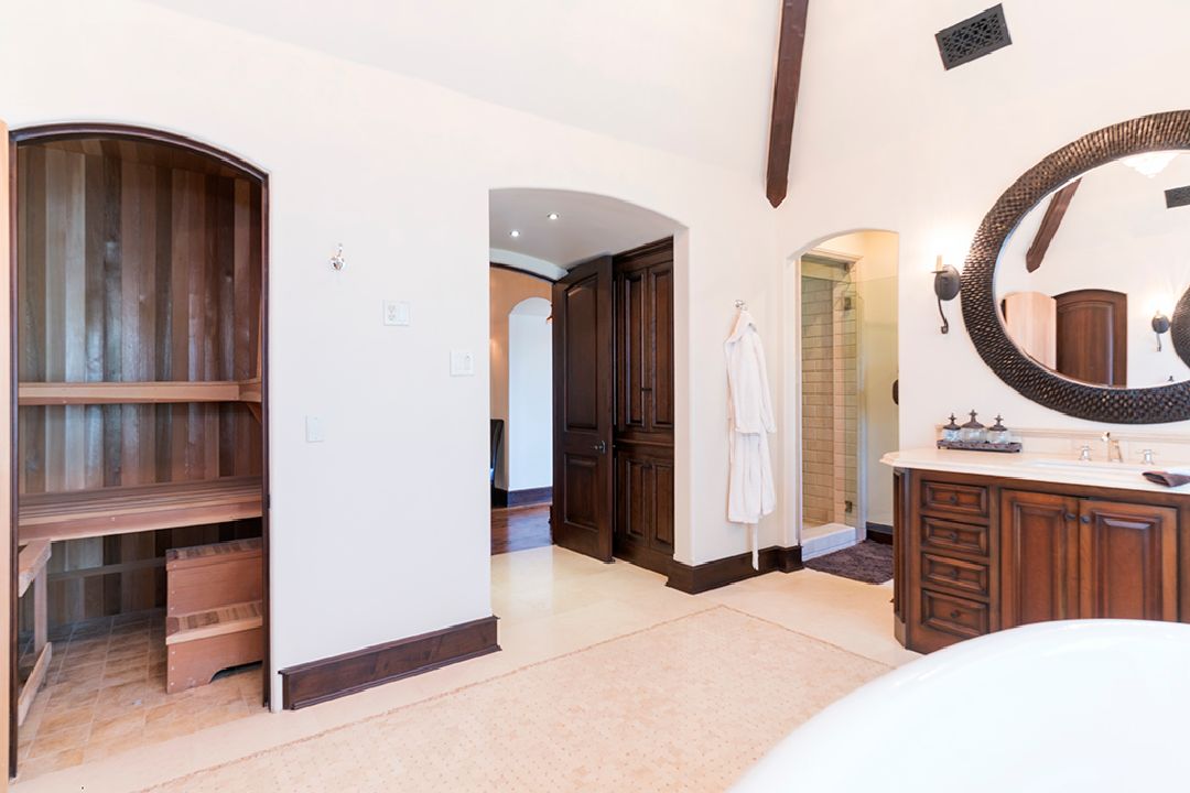 Sammy Hagar Van Halen Lake Arrowhead Home Sauna