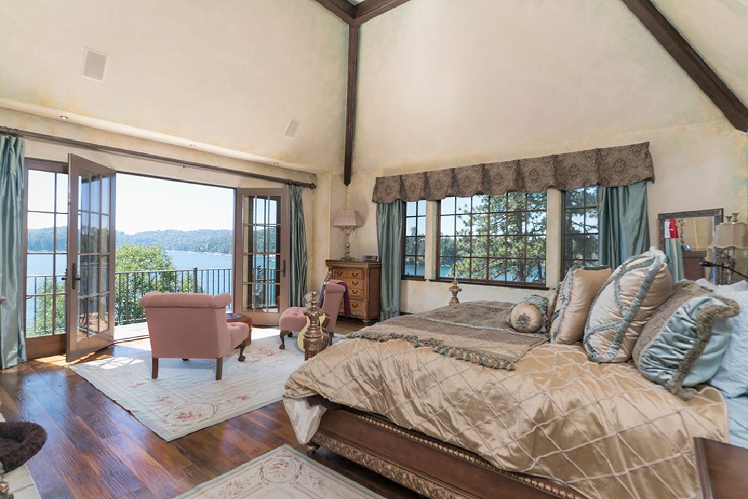 Sammy Hagar Van Halen Lake Arrowhead Home Master Bedroom