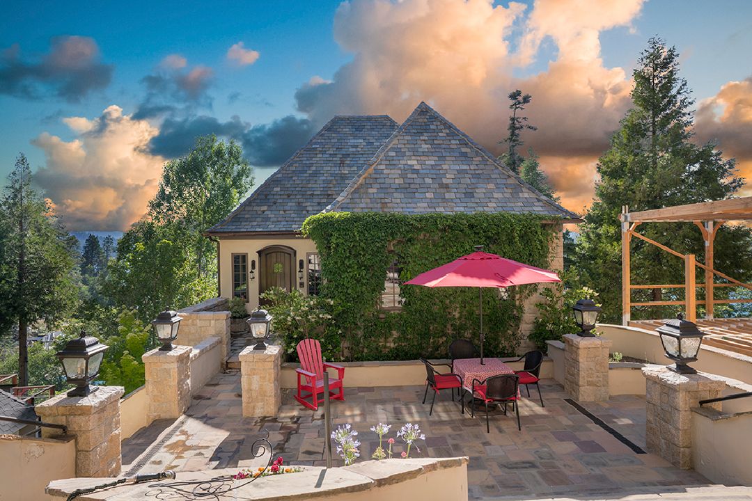 Sammy Hagar Van Halen Lake Arrowhead Home Terrace