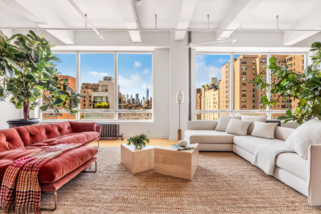 Susan Sarandon Chelsea Duplex Living Room