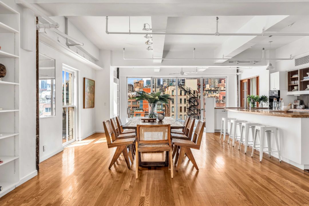 Susan Sarandon Chelsea Duplex Dining Room