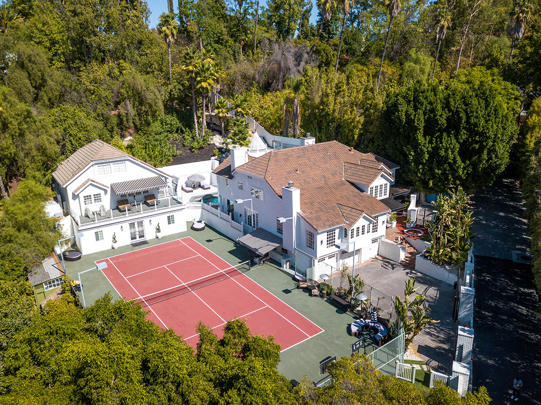 The Jackson 5 Compound Is For Sale In Encino Aerial B