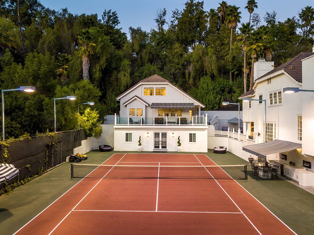 The Jackson 5 Compound Is For Sale In Encino Tennis