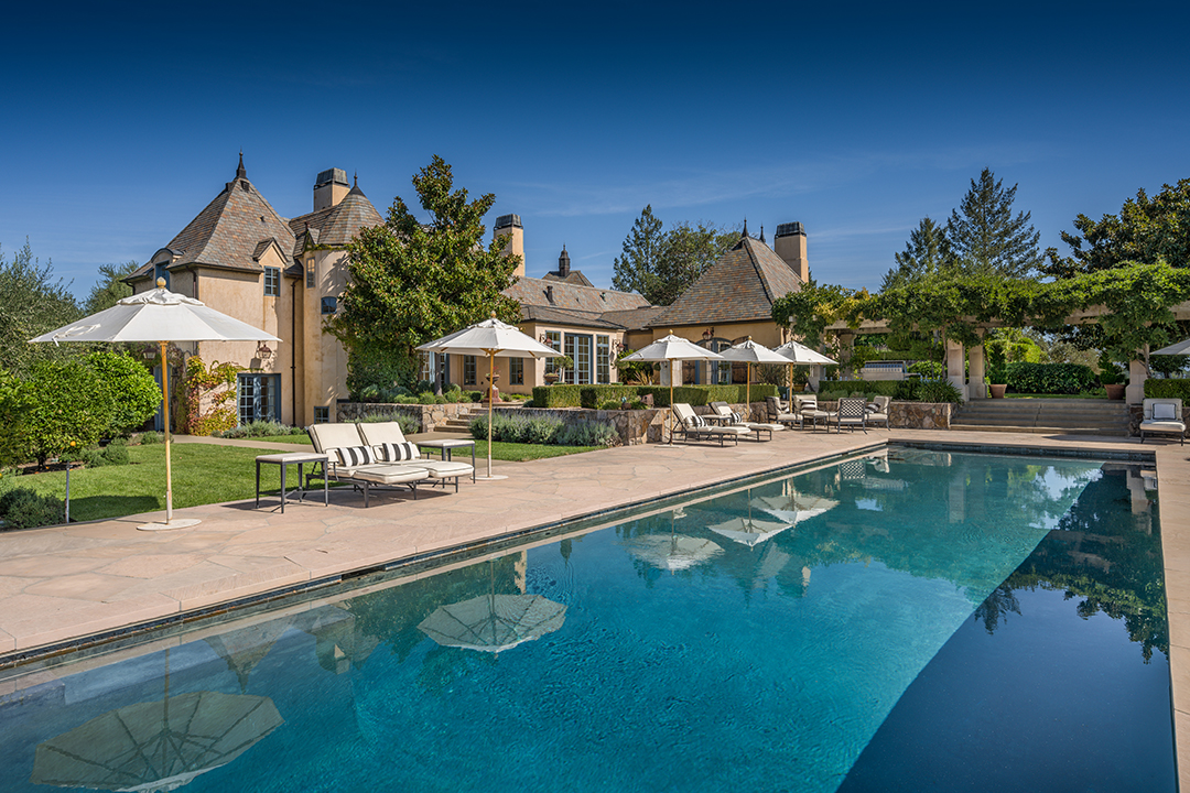 Tour A Dramatic Napa Valley Estate On 47 Acres Asking 7 9m Pool