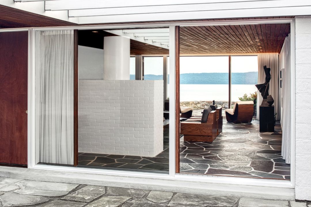 Westchester Marcel Breuer Neumann House Indoor Outdoor