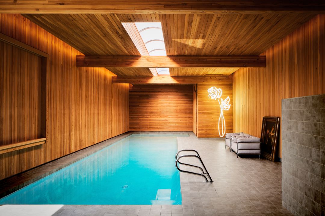 Westchester Marcel Breuer Neumann House Indoor Pool
