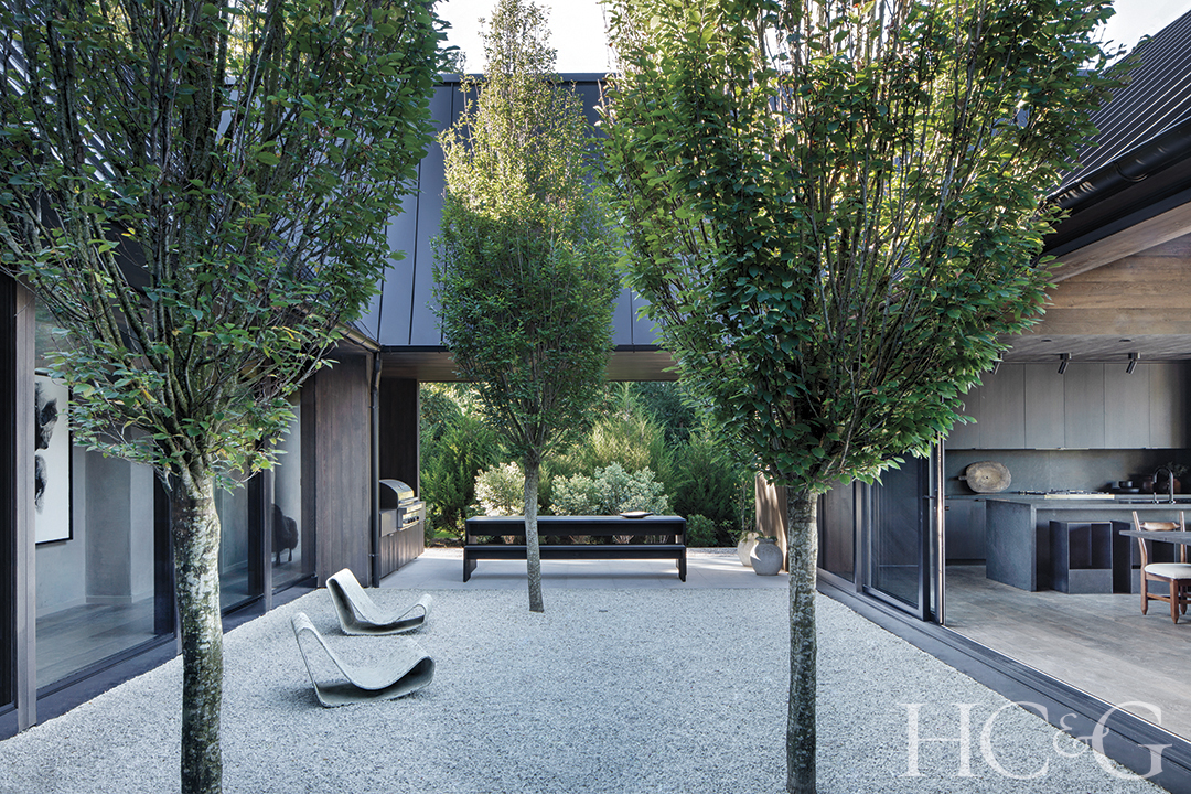 East Hampton Courtyard