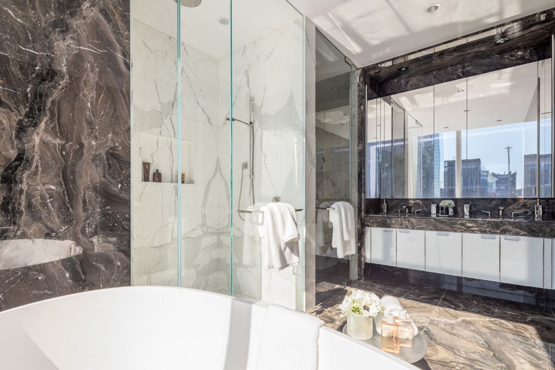 Central Park Worlds Tallest Condo Bath I