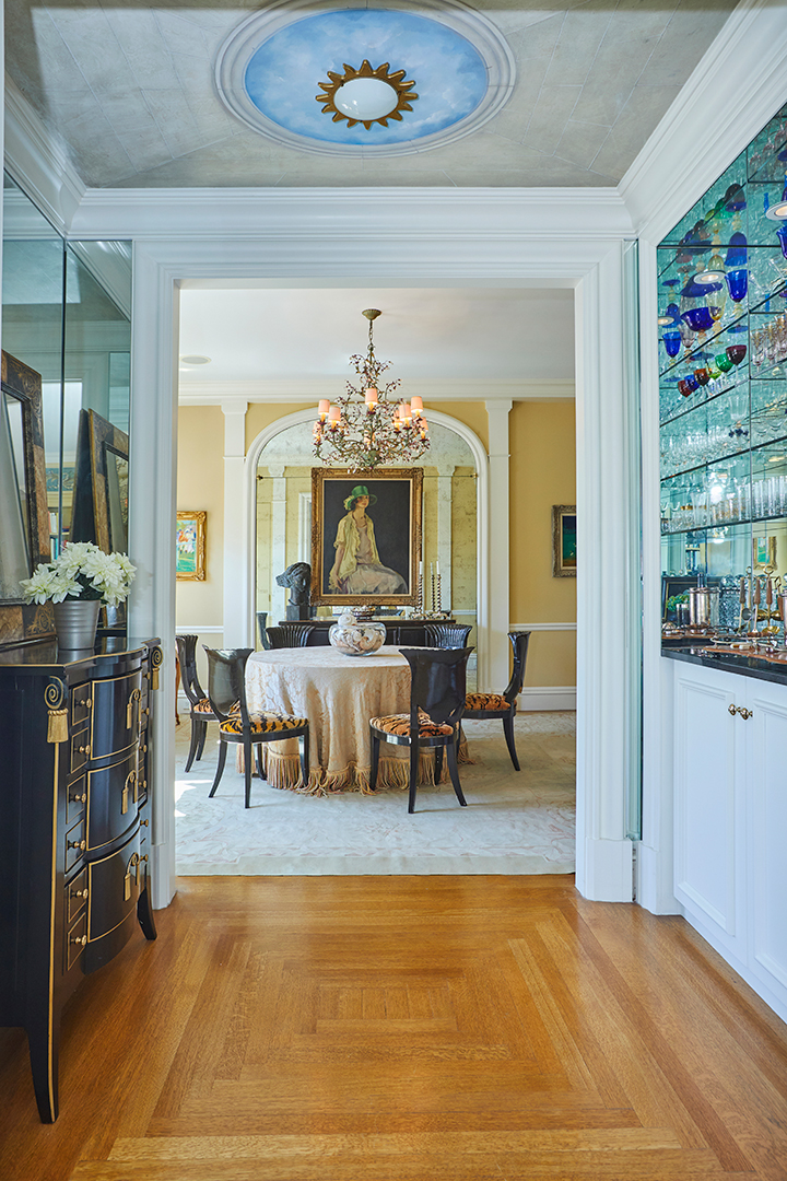 Late Fashion Icon Dawn Mellos Sutton Place Penthouse Lists For 2 8m Dining Room