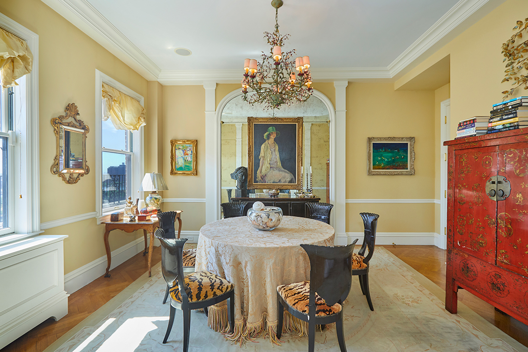 Late Fashion Icon Dawn Mellos Sutton Place Penthouse Lists For 2 8m Dining