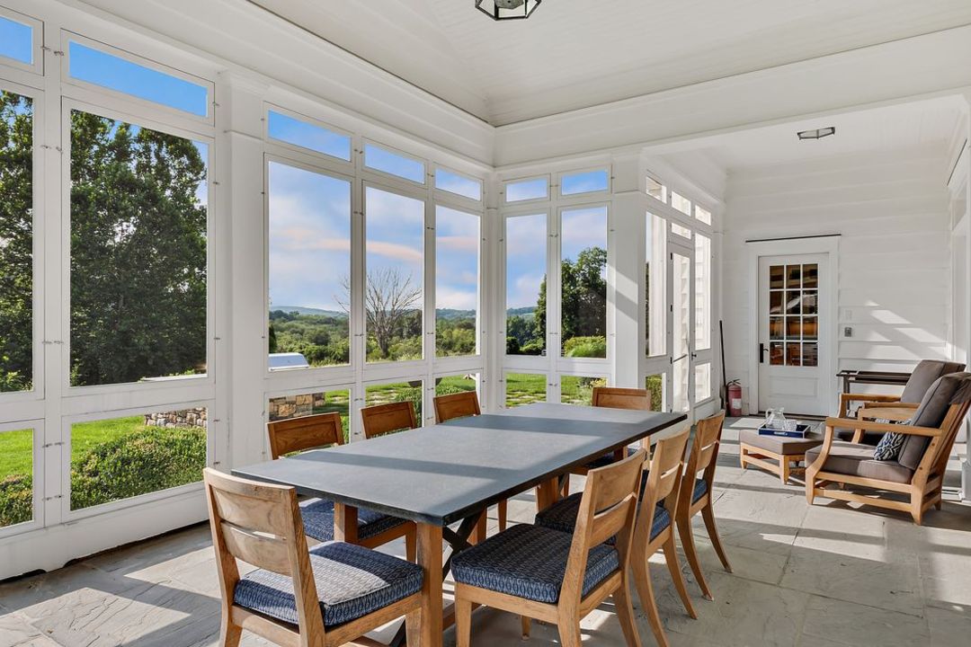North Salem Westwind Farm Sunroom Dining
