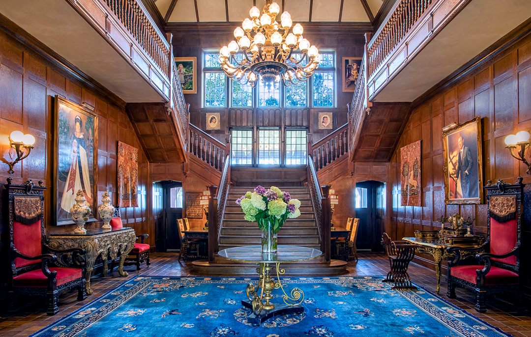 Old World Waterfront Manor On Long Islands Gold Coast Wants 8 9m Foyer