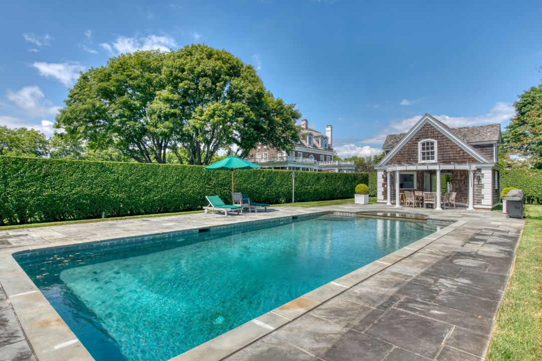 Quogue Hamptons Historic Estate Pool